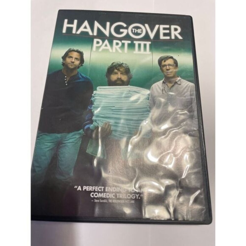 The Hangover Part III DVD Movie Comedy Film‎ R-Rated Entertainment Warner Bros D